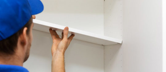 Installation de meubles de rangement