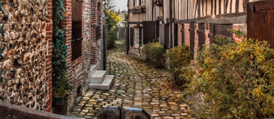 Une ruelle de honfleur