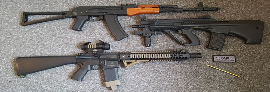 Airsoft : achat d'armes en ligne