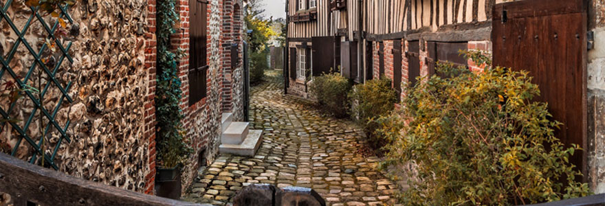 Une ruelle de honfleur