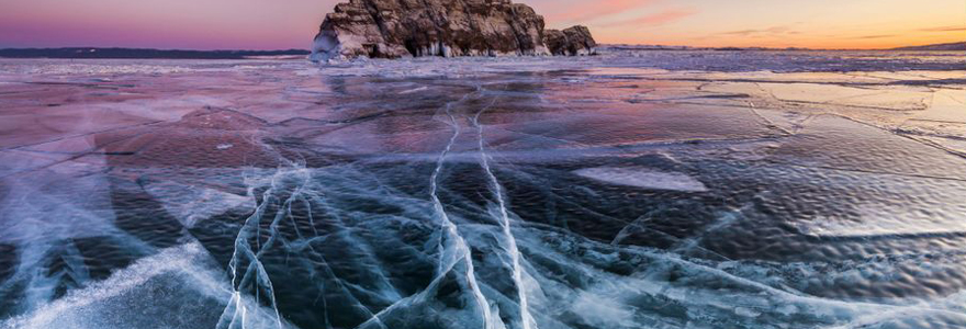 lac Baïkal en Russie