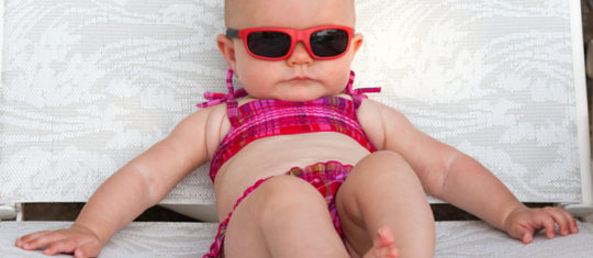 Maillot de bain pour fille 2 pièces