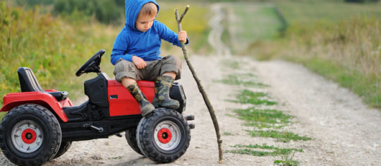 Tracteur enfant